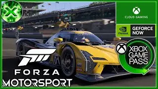 Forza Motorsport - Game Pass Gameplay with Xbox Cloud Gaming & GeForce NOW Ultimate