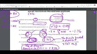Calc Sem 2 Week 10 FRQ Notes Part b 22/23