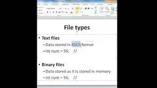 Files for Data storage in C++