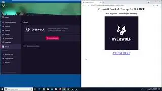 CVE-2021-33501 - Overwolf 1-Click Remote Code Execution