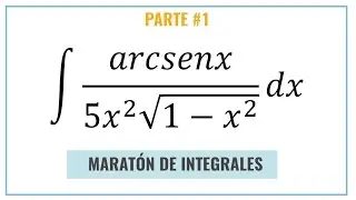 Integral por Sustitución Trignométrica - Maratón de Integrales (Parte #1)