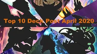 Top 10 Decks in the April 2020 Format
