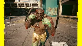 Razor Hughes now use Mantis Blade instead of Gorilla Arm | Cyberpunk 2077