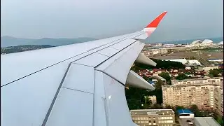 Landing Aeroflot A350-900 in Sochi