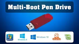 Multiboot Pen Drive for Windows 7/8/10, Ubuntu Using Ventoy. ||UEFI-MBR || Multiboot usb for all OS.