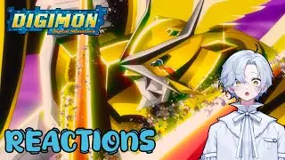 REACTING TO DIGIMON XROS WARS | ALL EVOLUTIONS WITH CONTEXT