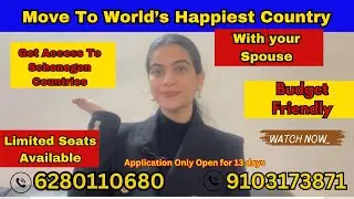 Should You Move to World's Happiest Country with Your Spouse? Important Deadlines for Scholarships