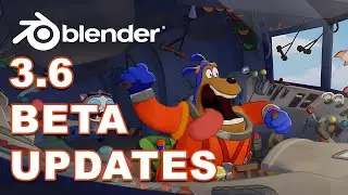 Blender 3.6 Beta – New Features!
