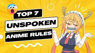 How Many Of These Unspoken Anime Rules Do You Know? | SubculturedTV