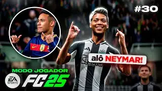 OITAVAS DA CHAMPIONS LEAGUE, FIZ A HOMENAGEM AO NEYMAR! - MODO CARREIRA JOGADOR FC25 #30