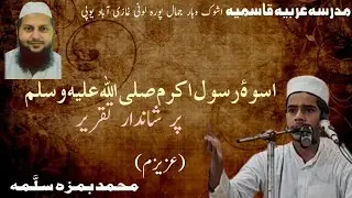 (BEAUTIFUL SPEECH)Mohd Hamza student of Madarsa arbia qasmia Ashok vihar loni ghaziabad e