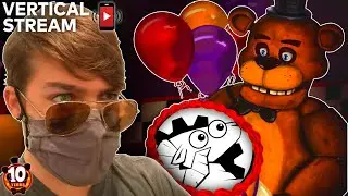 FNAF Steel Wool GAME ANNOUNCEMENT Today!! | VERTICAL STREAM