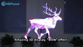 180cm big display for trade show