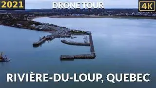⚜️Discover Rivière-du-Loup, Québec from the Sky in Stunning 4K Drone Footage! 🚁🌅