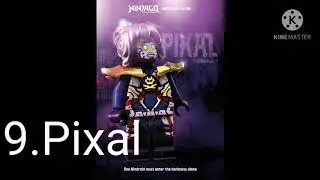 my top 10 fav Ninjago charcaters