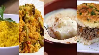4 recetas con arroz FACILES RAPIDAS y ECONOMICAS
