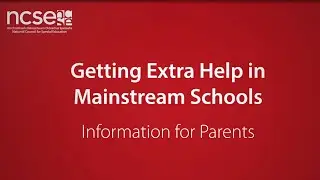 Getting Extra Help in Mainstream Schools - Irish Sign Language (ISL)