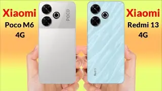 Xiaomi Poco M6 4G vs Xiaomi Redmi 13 4G