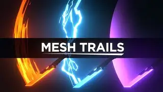 Automatic Sword Trails (and more) in Blender - Mesh Trails Add-on