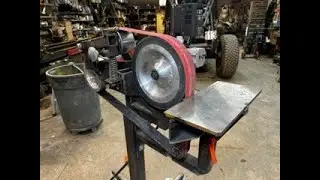 Building the Ultimate Belt Grinder Full Video #beltgrinder #beltgrinderbuild #ameribrade