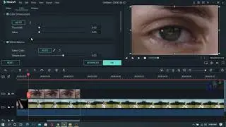 Filmora9 Tutorial : Zoom through Eye Transition Trick