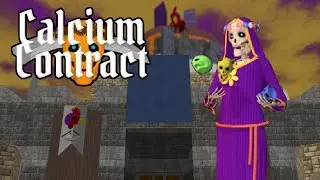 CALCIUM CONTRACT - Oddly Adorable Skeleton Based FPS, Full Livestream