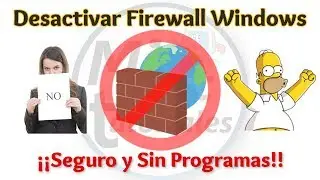 Tutorial Como Desactivar Firewall Windows [Bien Explicado] | Todas las Versiones | Quitar Firewall