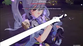 Physical Keqing solo Primo Geovishap, No food/healing
