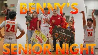 Benny's Senior Night 🏀🇫🇲