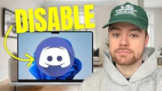 How To Disable Discord Starting When I Turn On My PC
