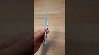 Серебряный кунай из фанеры!