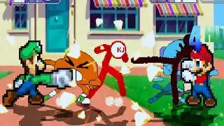 TEAM MARIO DARWIN & KJ vs. TEAM LUIGI GUMBALL & JUN | ULTIMATE SHOWDOWN | BEST OF 3