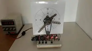 orologio analogico - analog clock - powered by arduino & meccano - R1