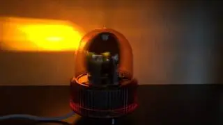 パトライト 小型回転灯 SKH-110A AC100V 黄色