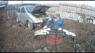 Силовой бампер на ваз 2120 Надежда , своими руками
