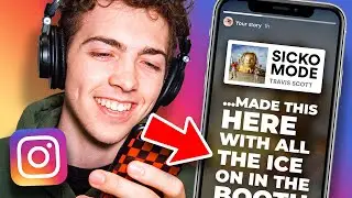How to get Synced Lyrics on Instagram Music *easy*