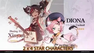 Genshin Impact - A sneak peak of 4 new characters on Ver 1.1 Patch