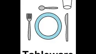 Learn English - Lesson #39: Tableware - Singular and Plural, Pronunciation