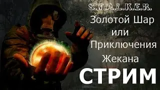 СТРИМ, ПРОХОЖДЕНИЕ: Сталкер Золотой Шар или приключения Жекана