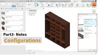 Configurations Part-3 | Fusion 360 #fusion360 #fusion360tutorial