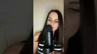 🙋‍♀️Какое слово ты услышал(а)?Ответ пиши в комментариях 🩷 #asmr #triggers #асмр #whispering #игра
