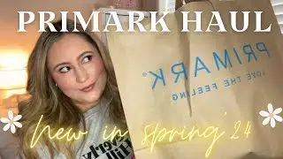 *NEW IN* SPRING PRIMARK HAUL | April 2024 | Clothing, Shoes, Bags, Home & more ✨