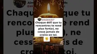Chaque défi te rend plus fort #shortvideo #motivation #gratitudemindset #pourtoi