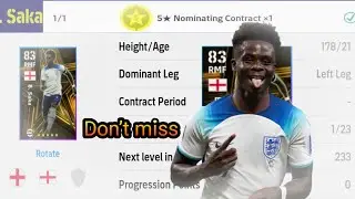 New 5 star nomination contract ।efootball pes 5 star nomination contract 2023