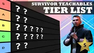 SURVIVOR TIER LIST BY TEACHABLES | PATCH 5.2.0 | DEAD BY DAYLIGHT
