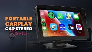 Podofo Portable Car Stereo Review: The Ultimate Wireless CarPlay & Android Auto Solution!