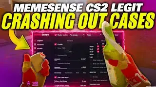 Crashing Out On Cases.. INJECTED With MEMESENSE (Prime CS2 Cheating)
