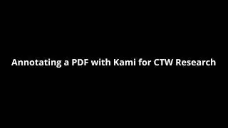Annotating a PDF with Kami