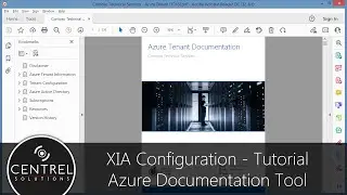 Azure Documentation Software - Archived Tutorial #xiaconfiguration