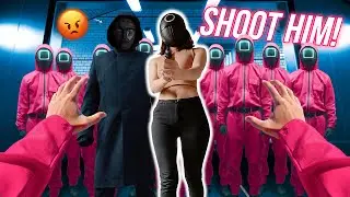 MY GIRLFRIEND BECOMES SQUID GAME (Epic Parkour POV Chase)